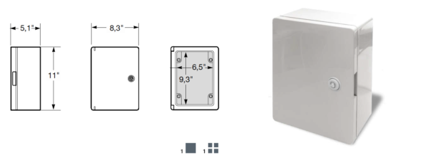 Enclosure Electrical Box Weatherproof NEMA 4X - Famatel USA