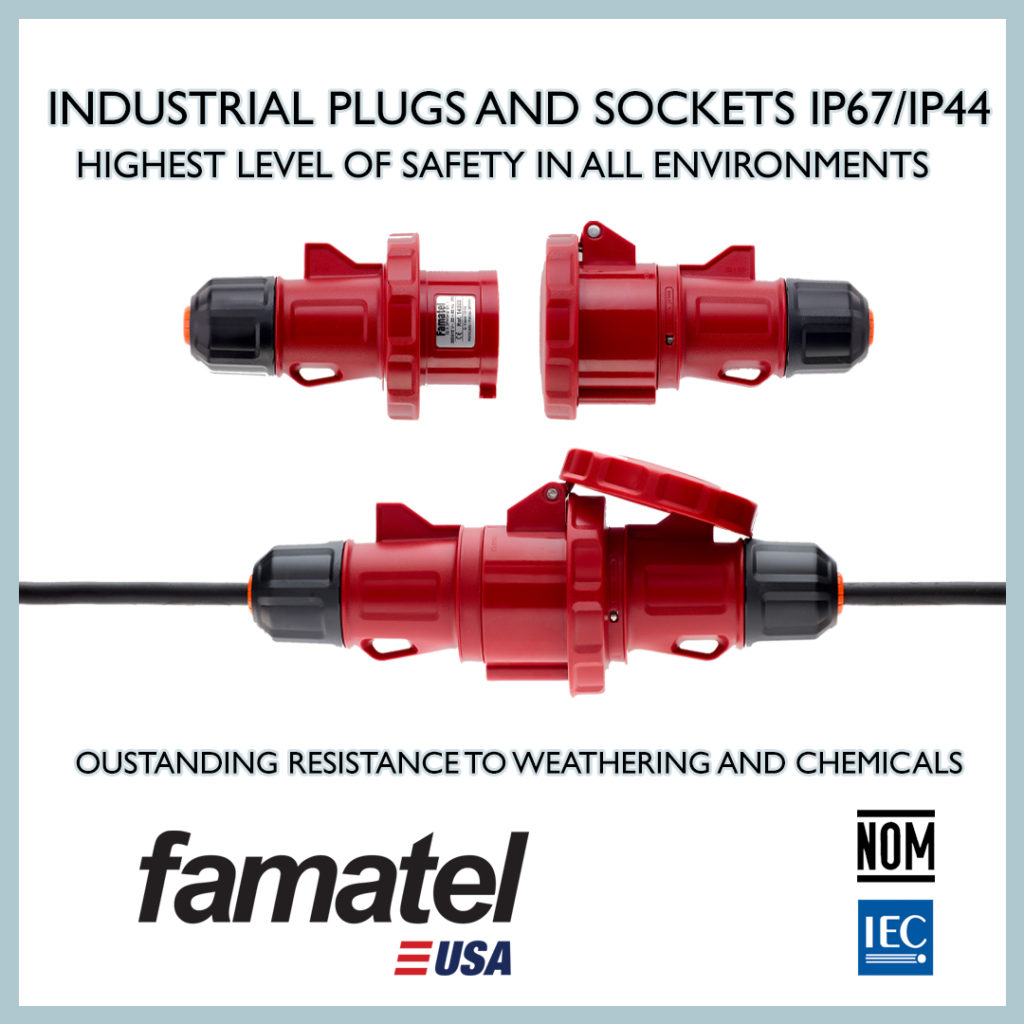 Industrial Plugs and Sockets IP67 / IP44