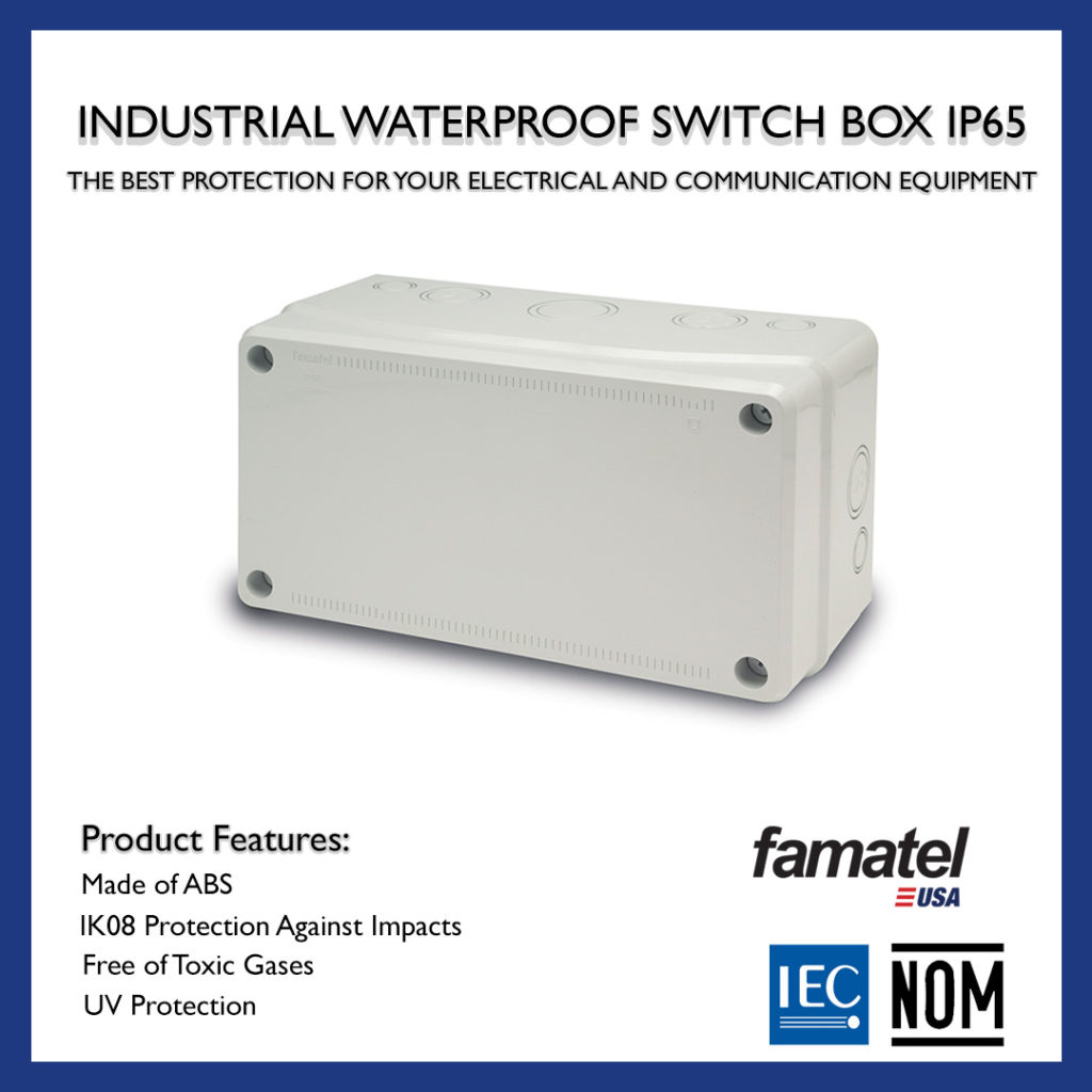 Industrial Waterproof Switch Box IP65