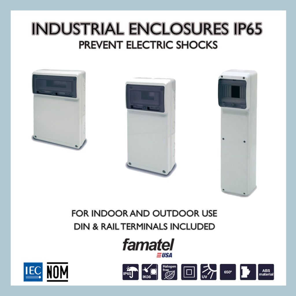 Industrial Enclosures IP65 - Prevent Electric Shocks