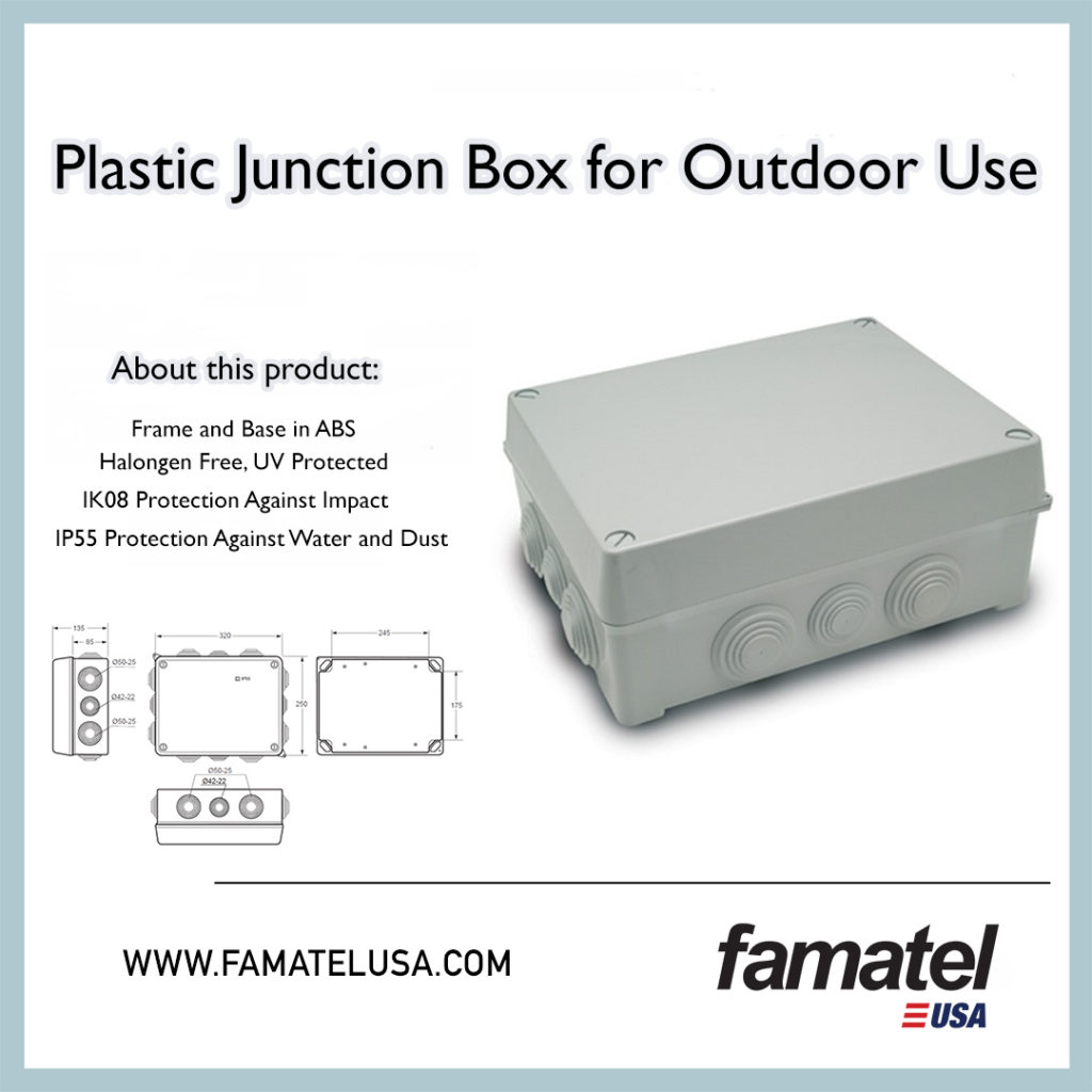 Plastic Junction Box For Outdoor Use