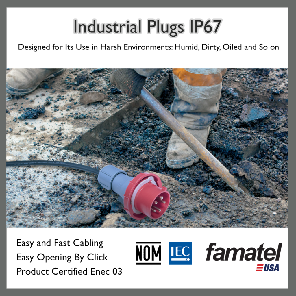 Industrial Pin and Sleeve Plugs IP67