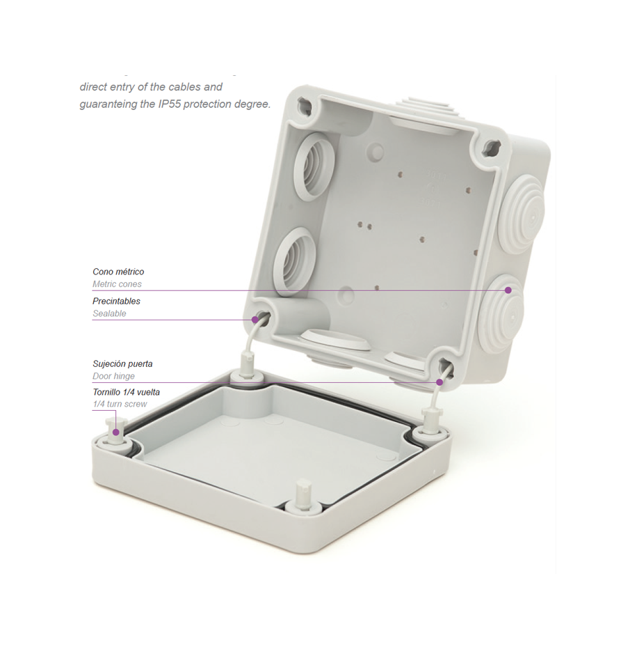 Sealed Boxes IP55/IP65 Protection