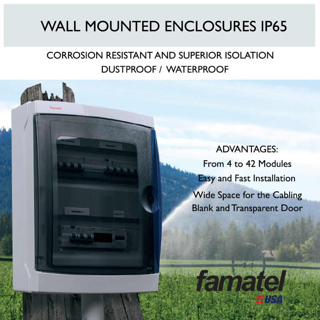Wall Mounted Enclosures IP65, Dustproof and Waterproof