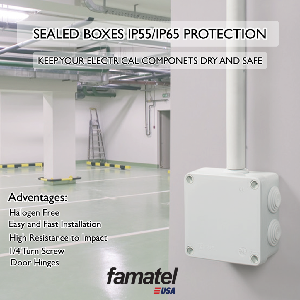 Sealed Boxes IP55/IP65 Protection