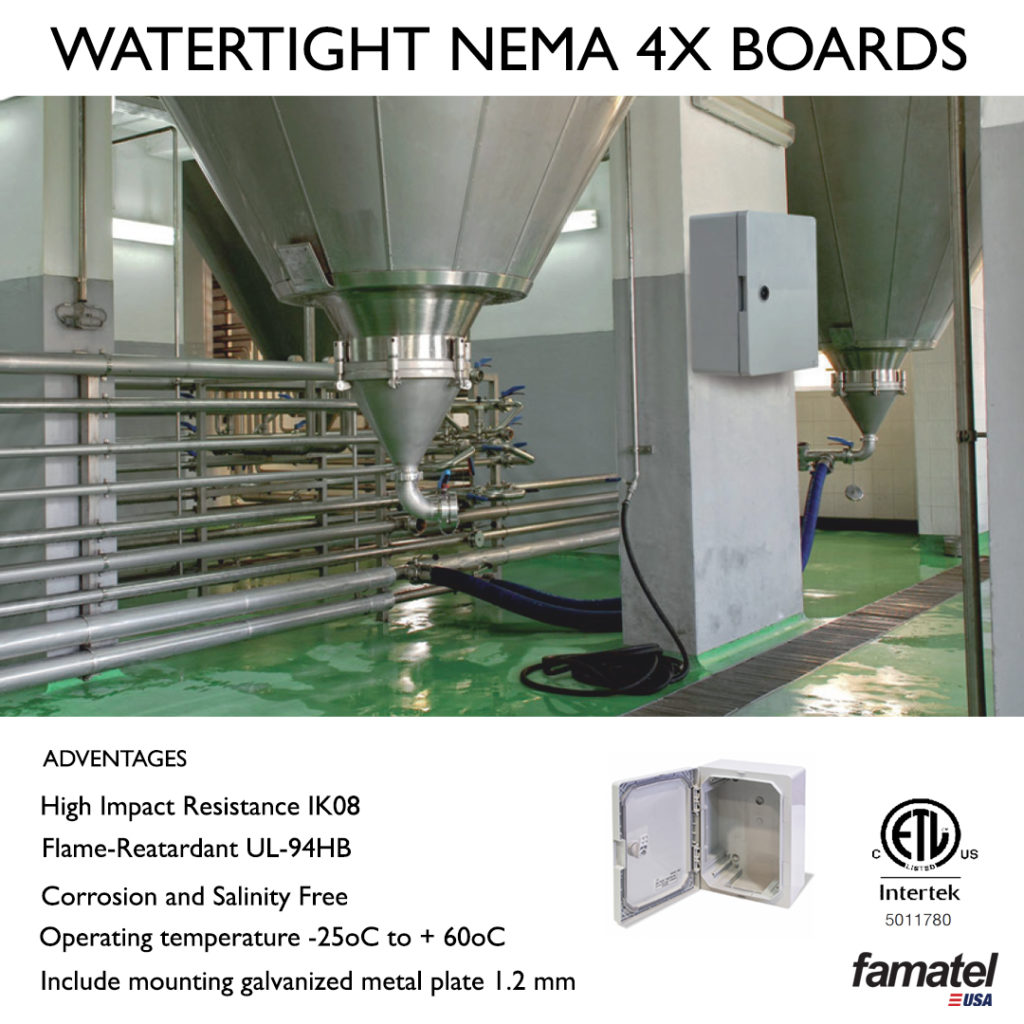 Magna Watertight NEMA 4X Enclosure Boards