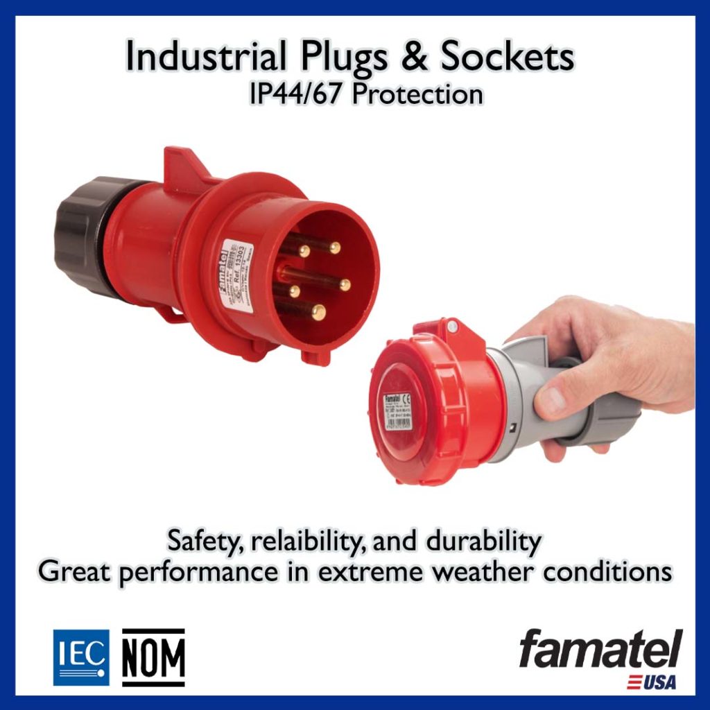 Industrial Plugs & Sockets IP44/IP67