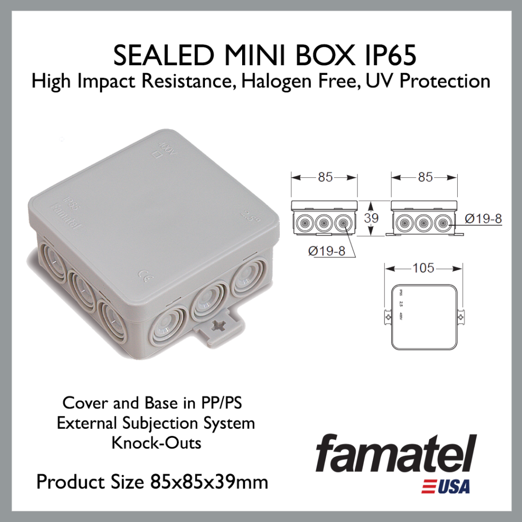 Sealed Mini Box IP65