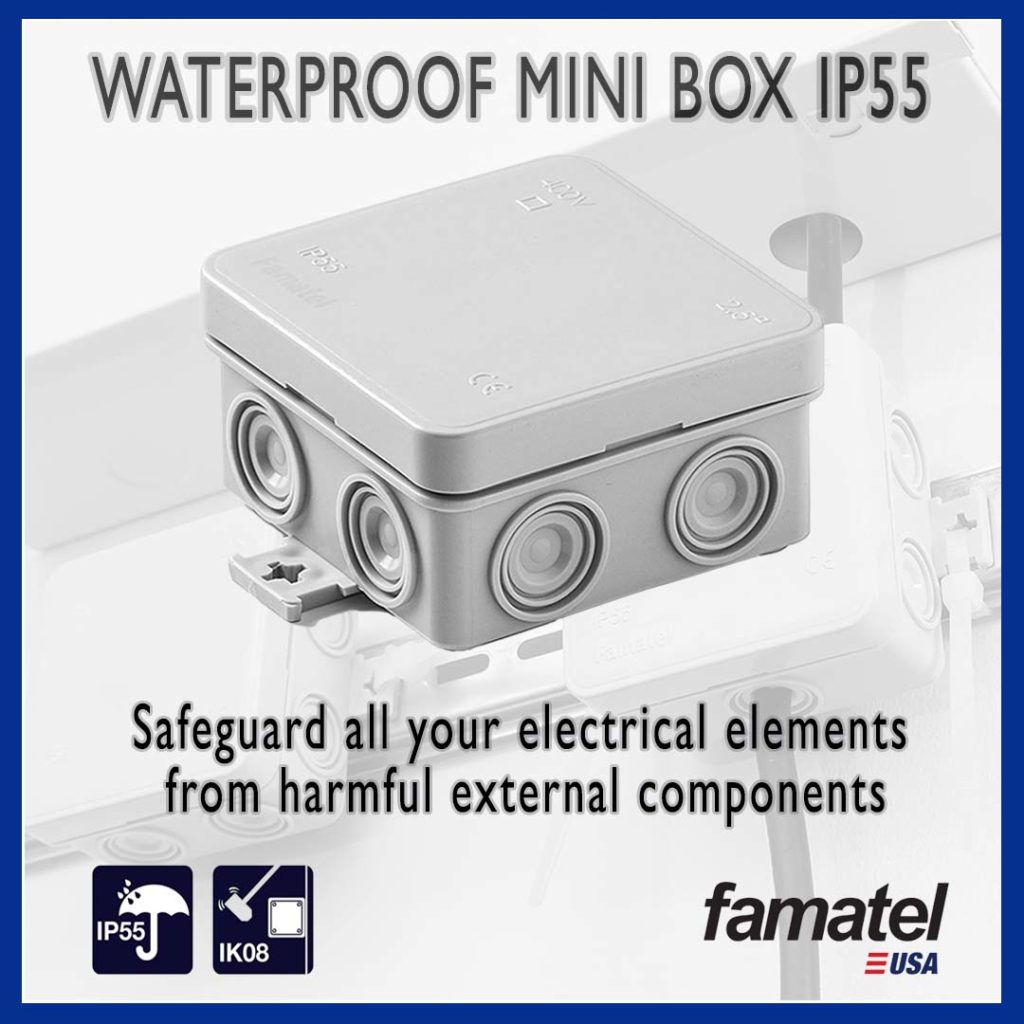 Waterproof mini box IP55