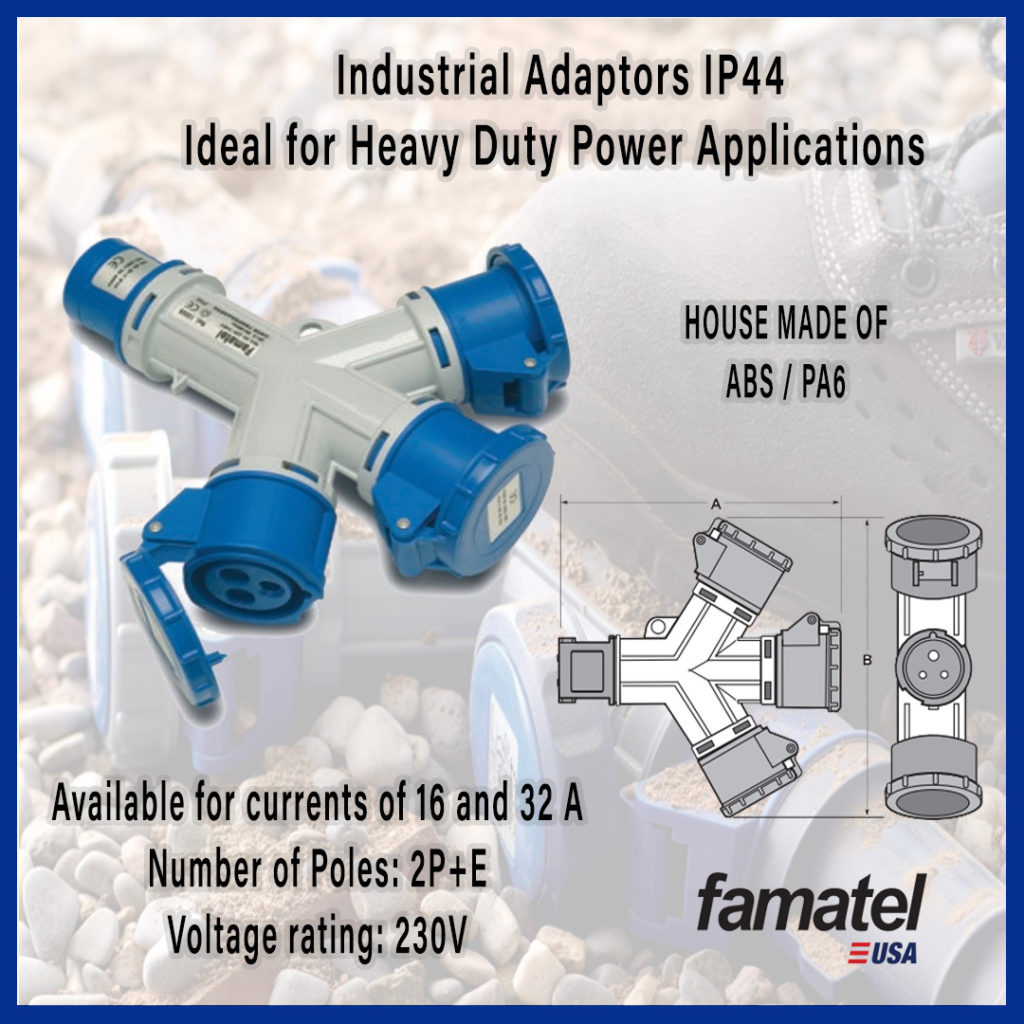 Industrial Adaptors IP44