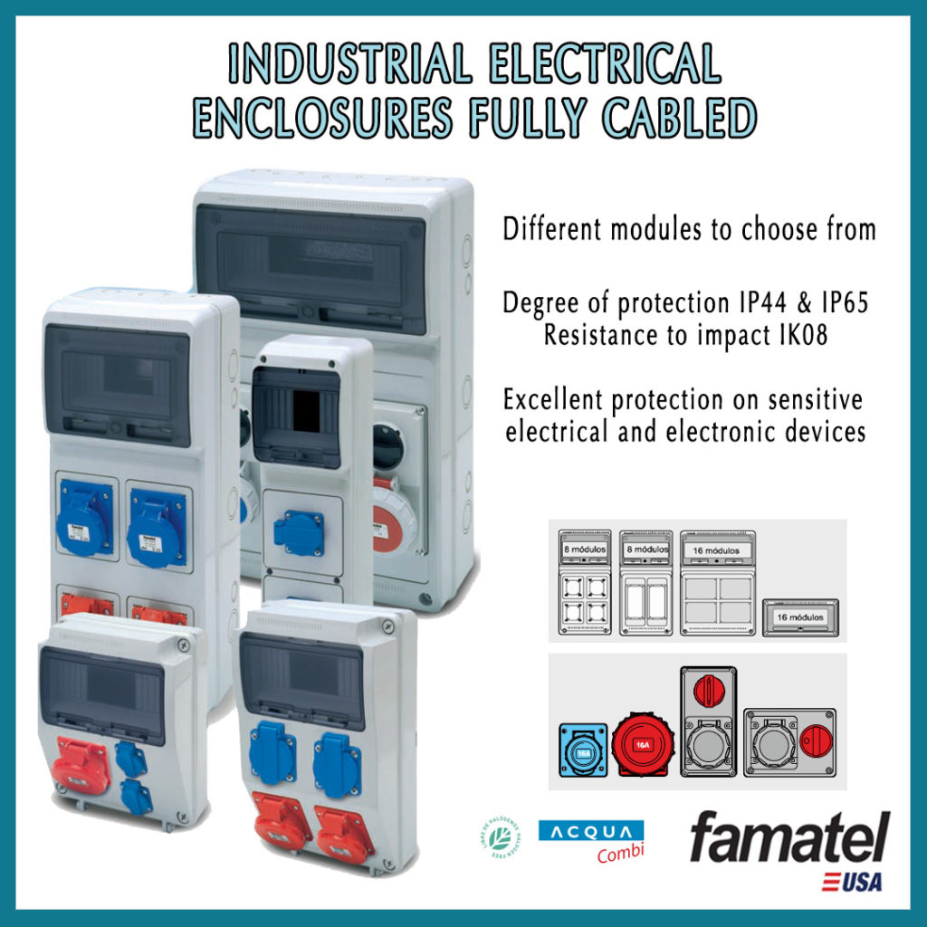 Industrial Electrical Enclosures Fully Cabled