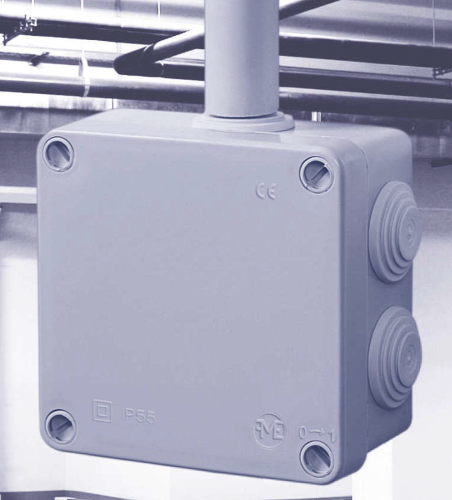Plastic Waterproof Electrical Boxes IP55