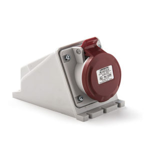IP44 Wall Mounted Socket, 3P+T 16A 400V