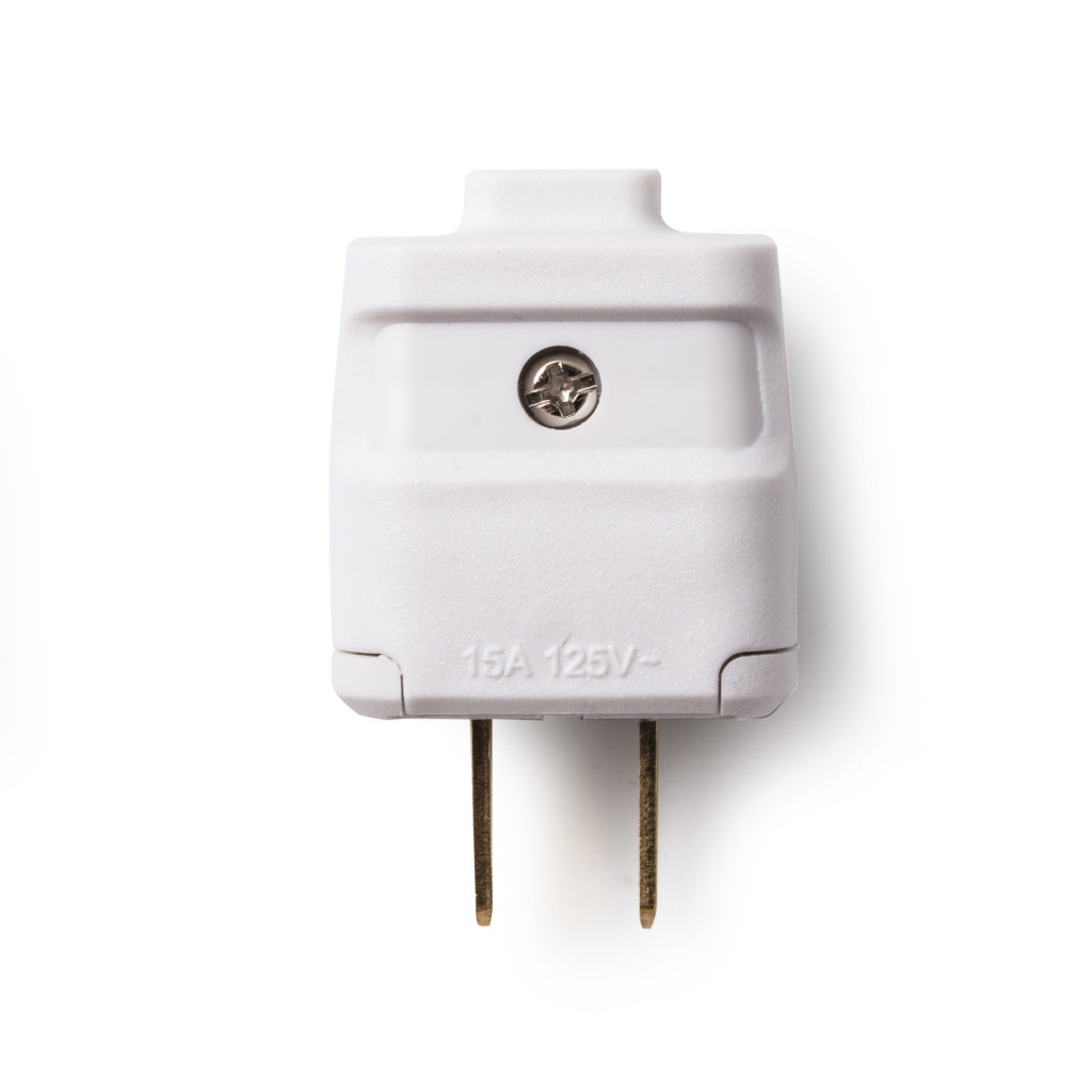 Non grounding connectors and plugs for all your  wiring installations.