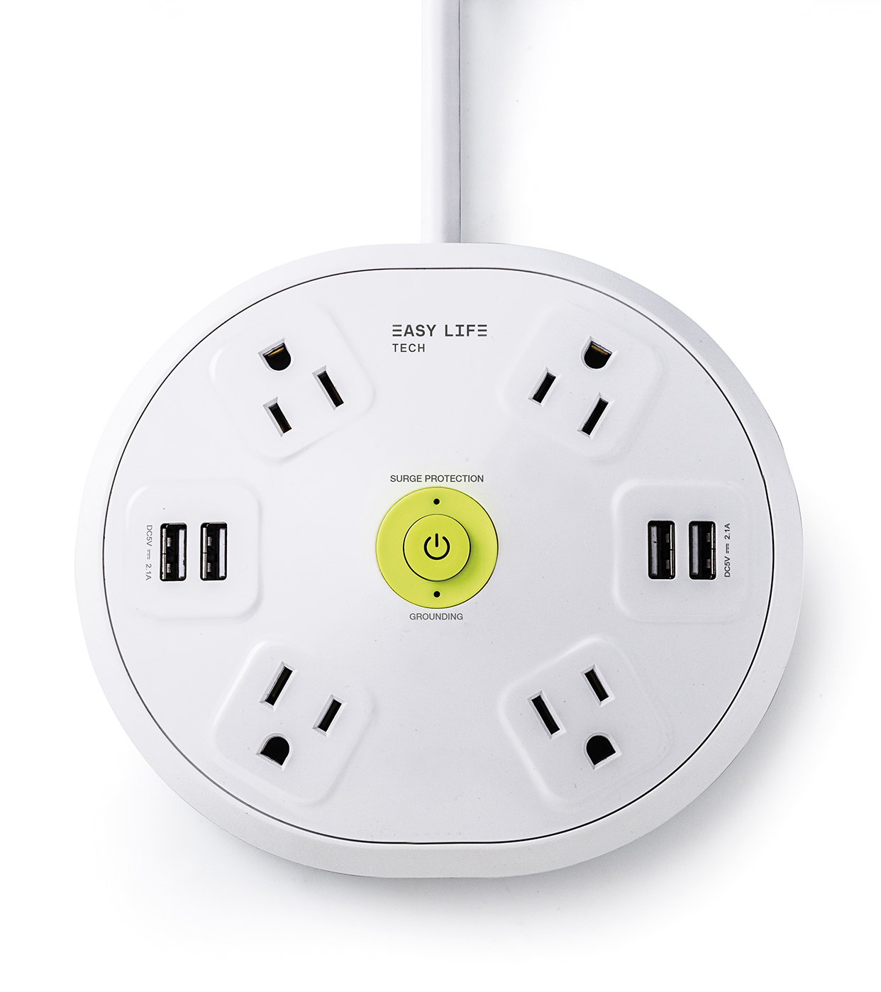 round base power strip