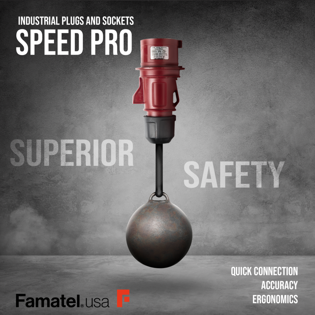 Industrial plugs and sockets SpeedPro