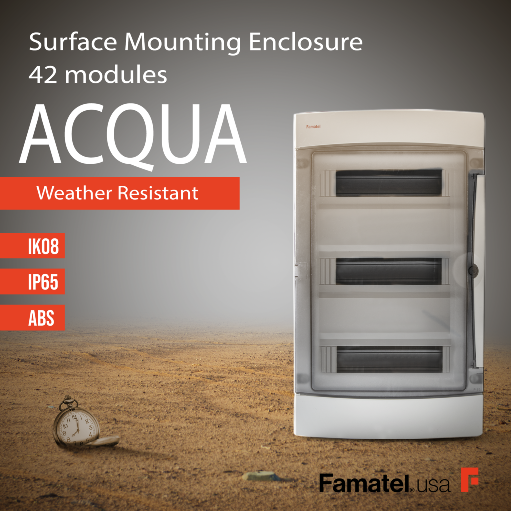 Surface-mounting-enclosure-Acqua-42-modules