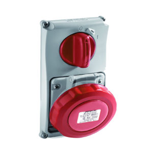 VERTICAL PANEL MOUNTED SWITCHED INTERLOCKED