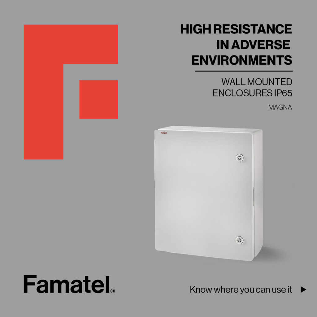 High resistance in adverse environments Wall Mounted Enclosures IP65