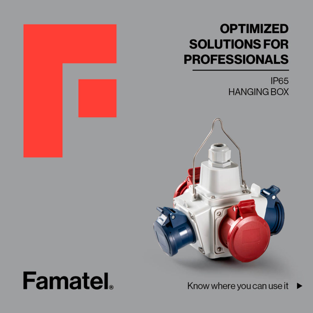 IP65 Hanging box for professional uses Famatel USA