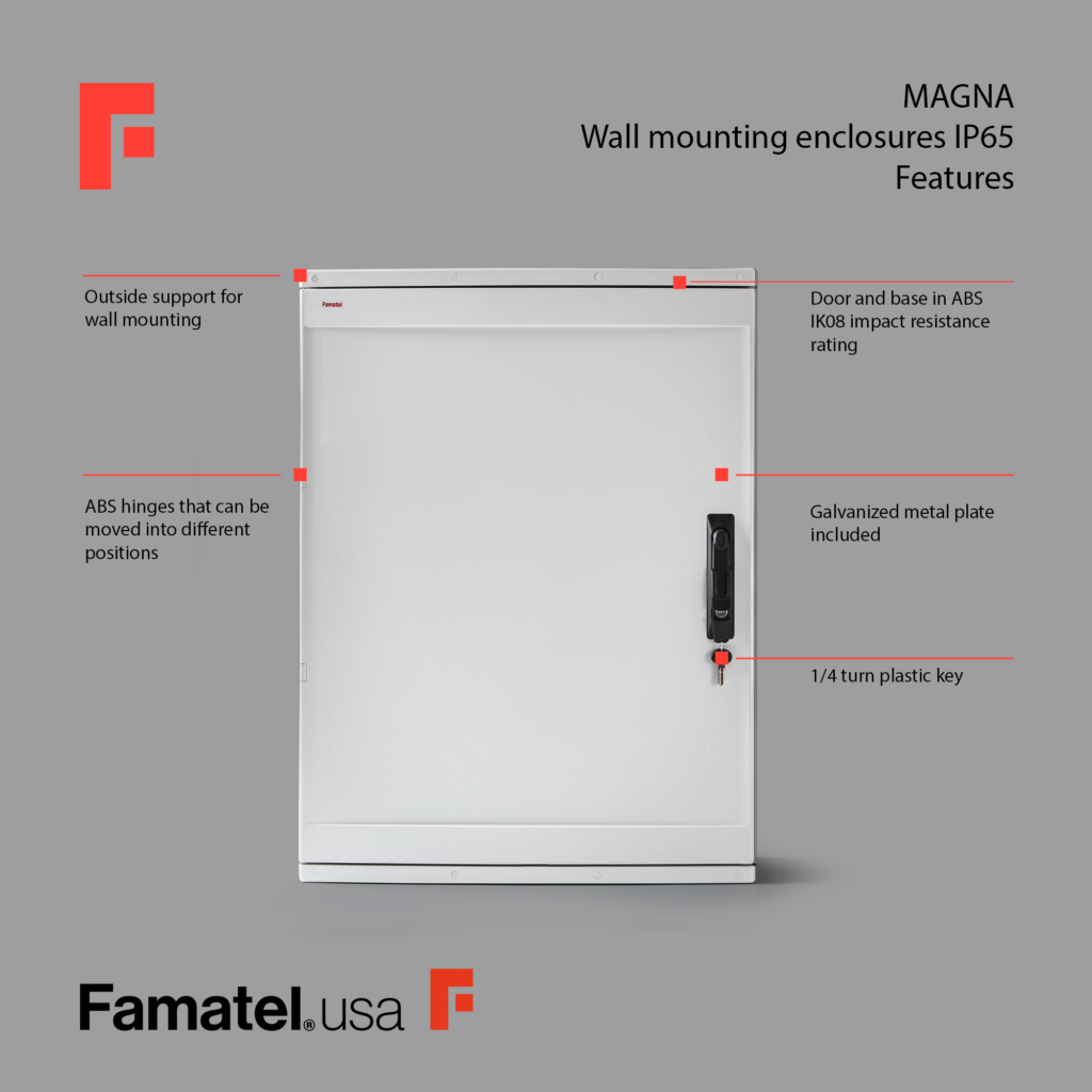 Magna Wall Mounting Enclosures IP65