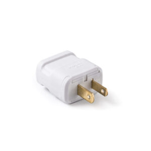 15 Amp 125V Non-Grounding Plug (White)