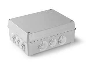 Acquabox IP55 ABS Junction Box 9.84 x 12.60 x 5.31 in