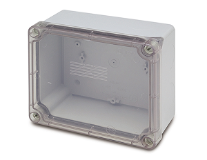Acquabox IP55 ABS Junction Box with Transparent Lid 5.51 x 6.69 x 3.54 in