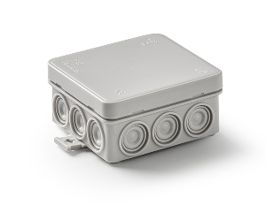 Acquabox IP55 ABS Junction Box 3.35 x 3.35 x 1.54 in